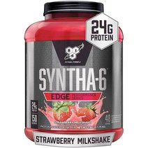 BSN 신타6 엣지 웨이 프로틴 유청 단백질 파우더 딸기맛 48 서빙 BCAA 아미노산, 1개, 기본