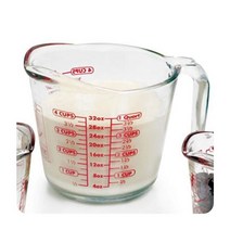 [알티피아] 앵커 글라스 계량컵 500ml 해썹 단체급식 업소용 주, 1, 1개