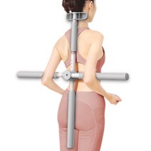 리빙선생 바른 자세 고급형 스트레칭 기구, 그레이