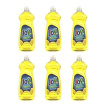 JOY 울트라 주방세제 레몬 향, 6개, 887ml