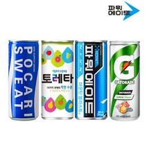이온 음료 4종 30캔 토레타 파워에이드 포카리 게토레이 240 245 250 운동회 행사 옵션, 06 포카리 340 X 20펫