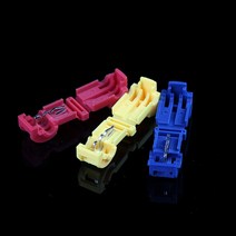 블루 스카치락 T형 배선작업 무탈피 커넥터세트 10개, 상세페이지 참조