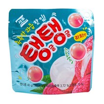 서주 탱글탱글 리치맛 40g 젤리 제리 사탕 곤약 양갱 과자, 단품, 단품