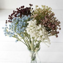 1300K 안개꽃 번들 조화 5color, 블루