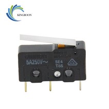 5 개몫 omron 5a 125v 1.47n 마이크로 리미트 스위치 3d 프린터 부품 미니 마우스 버튼 3a 프레팅 부품 구리 액세서리