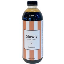 슬로울리 더치커피 콜드브루 원액 1000ml, 02.예가체프 1L(페트병)