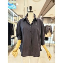 [ZOOC]쥬크 로고 엠브로이더리 기본핏 셔츠 (Z242MSC102)