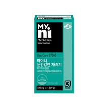 일동제약 마이니 눈건강엔 차즈기 600mg x 15정