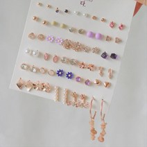 귀걸이대용량 한달 데일리 웜톤귀걸이 30P 랜덤박스
