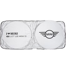 BMW 미니 쿠퍼 컨트리맨 파노라마 선루프 여름 햇빛차단 단열 창문햇빛가리개 접이식, 단일사이즈, 앞유리 전용