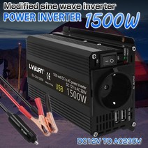 차량용인버터 2000w dc12v to ac 220v-240v 휴대용 자동차 전원 충전기 변환기 변압기 전원 공급 장치 eu 소켓 듀얼 usb 파워뱅크 37, 2000w 24v, 협력사