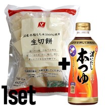 타카노 나마키리모찌 1kg + 기꼬만 혼쯔유 500ml 1세트, 1개