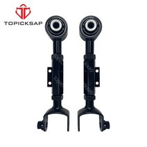 호환 혼다 TOPICKSAP 2pcs 조정 가능한 후면 캠버 제어 암 왼쪽 및 오른쪽 혼다 CR-V 2007 2009-2010, 한개옵션0