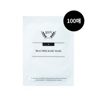 뷰트리 베이직 시트 마스크 beautree basic mask 100매 [스킨몰29], 100개