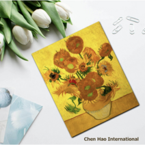 ChenHao 3D 보석십자수 캔버스50x40CM DIY 키트 프레임이있 +상품증정, 고흐 그림PA007X 1세트