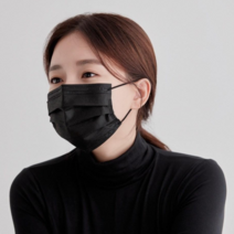 대형 고래마스크 2박스/ 연약한 피부에, [고래 덴탈] 블랙 2BOX(대형)