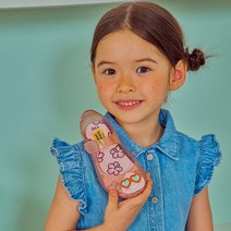 스토 어피치 젤리슈즈 pink glitter