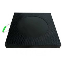 크레인 발판 고소작업차 아우트리거 트럭 발판 매트, 블랙 300x300x30, 1개