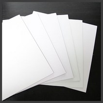 한결모형 한결 PVC판 프라판 플라스틱판 모형 부자재_30x30, 1_A_1.0mm_(5개입)