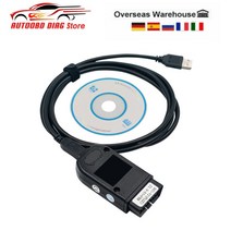 VAG COM 스캐너용 HEX V2 V22.10 HEX-V2 USB 인터페이스 무제한 V ATMEGA162 VAGCOM 자동차 진단 케이블, 08 POLISH