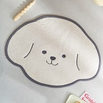 흡습가공 물마시는 비숑 발매트