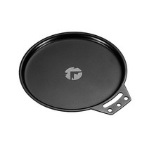 티타늄 스텐 플레이트 1P 시에라컵 뚜껑 접시 그릇, 1개, 티타늄플레이트1개