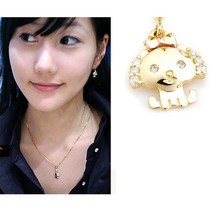 강아지펜던트 10대 20대 여자 14K팬던트 목걸이선물 18K 프러포즈 엔틱메달