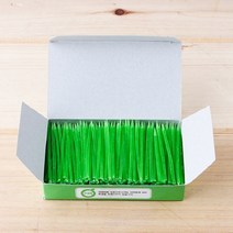 500P 녹말 이쑤시개 업소용 6.5CM 색깔이쑤시개 이쑤시게