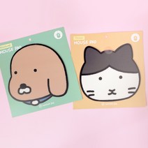 남씨 NAMSEE 고양이 강아지 캐릭터 깜찍 마우스 패드, A. 탱고