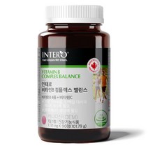 인테로 고농축 고함량 비타민B 컴플렉스 활성비타민 캐나다산, 3개월분_1개