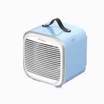 신스리 이동식에어컨 USB 미니 냉풍기 탁상형, 블루