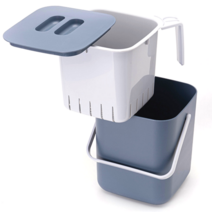 주택 냄새안나는 음식물쓰레기통 원룸 진공 물기제거 밀폐 4l