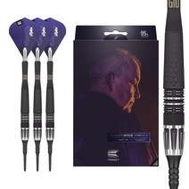 TARGET(타겟) POWER 9FIVE G10 20G 95% SOFT TIP DARTS(파워 9FIVE G10 필 테일러)…