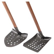 배수로 청소 삽 정화조 오물 제거 직각삽 진흙삽 고랑, 좁은삽 + 나무 손잡이