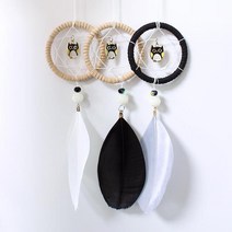 집콕놀이 드림캐쳐 만들기세트 공방 수업 재료, 화이트