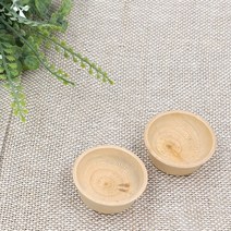 우드 핀쿠션받침대-내츄럴 2개1세트/ 프랑스자수 퀼트/ 바늘꽂이/ 핀쿠션만들기