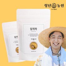 청년농원 당귀차 티백 100% 국산 순수 당귀로 만든 건강차 삼각티백, 50g, 50개입, 2개