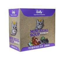 캣 기호성 우수 가다랑어치킨 스프 20개입 먹이 냥이, 1개