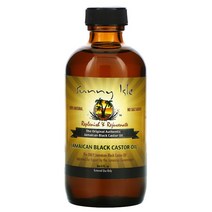 Sunny Isle 100% 천연 자메이칸 블랙 캐스터오일 4fl oz, 4 액상 온스