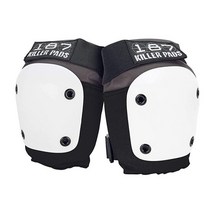 187 KILLER PADS 플라이 니 (블랙 라지), Grey/White