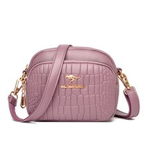 여자의 미니 악어 패턴 Crossbody 가방 2021 겨울 패션 디자이너 어깨 핸드백과 975aEA6c1