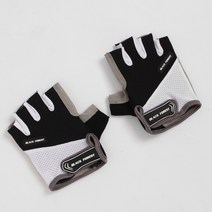 라이딩 쿠션 자전거 반장갑(XL)(블랙) MTB 산악자전거