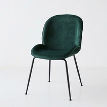 마켓비 WINGLA 벨벳의자 VI02, 다크그린1672.2335