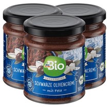 디엠바이오 dmBio Black olive cream 독일 페타치즈를 곁들인 블랙 올리브 크림 190g, 3팩