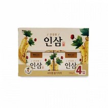 동산 건강한 인삼비누 4개입 인삼추출물 인삼향 비누, 1, 본상품선택