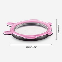 가정용 소프트 아이스크림 기계 주걱 철판 구이 플레이트 스크림 롤 스크림 롤 준비, 없음