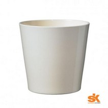 [바보사랑] 댈러스 컬러 스타일 독일 명품 세라믹 인테리어화분(21cm)[에스케이], 상세 설명 참조, 사이즈/색상:21cm/샤이니바닐라