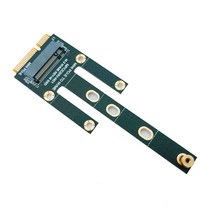 cpu 미니 PCIENVME 어댑터 카드 보드 변환기 확장 라이저 지원 2230 2242 M2 NVME PCIE M 키 SSD, 한개옵션0