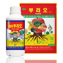 [모종심는아빠] 웃자감과 일소피해 경감 색상과 당도 향상 대유 부리오 엑제 500ml 수용제 500g, 수용제(500g)