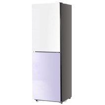[하이얼] Haier HRP257MDWL 글램글라스 스마트콤비냉장고 248L 라벤더